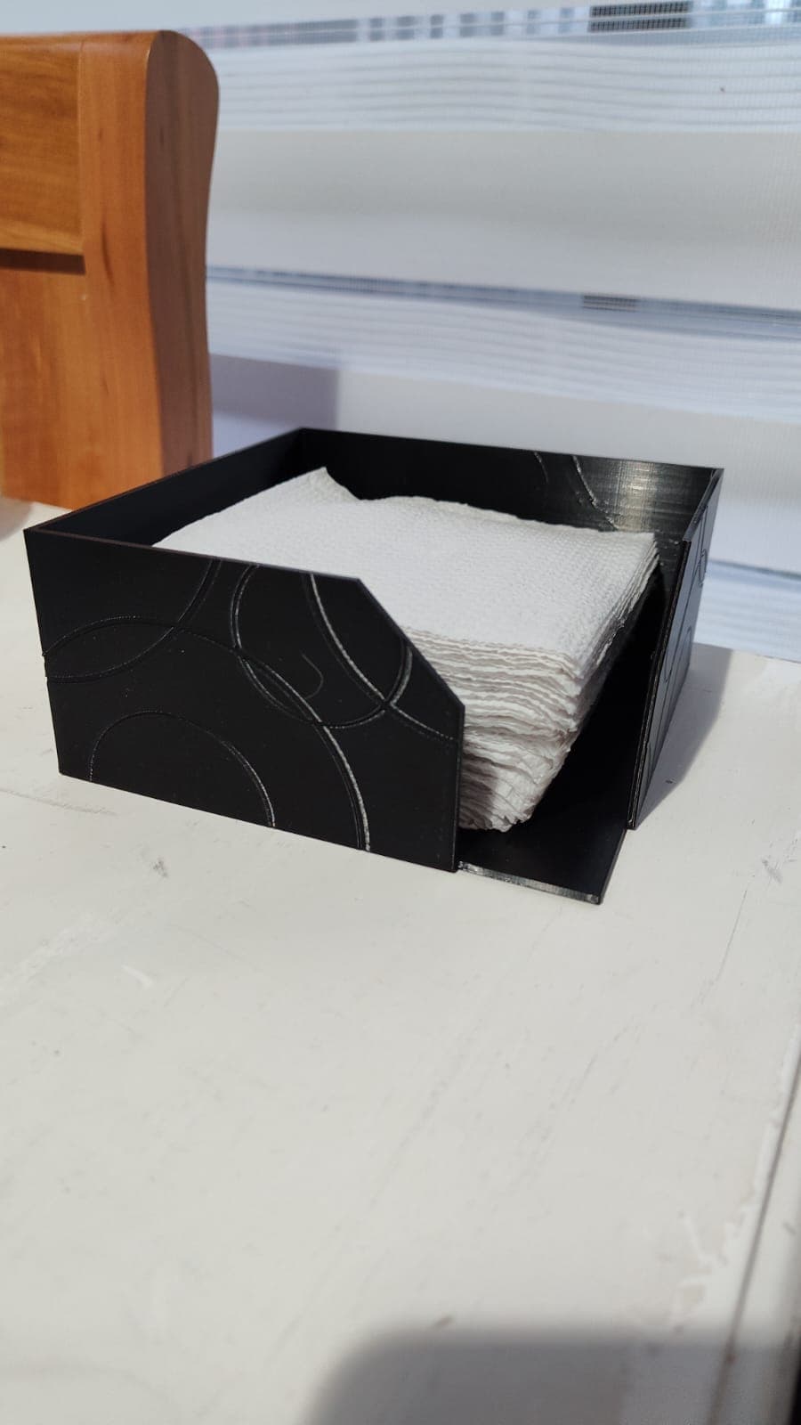 Servilletero elegante impreso en 3D