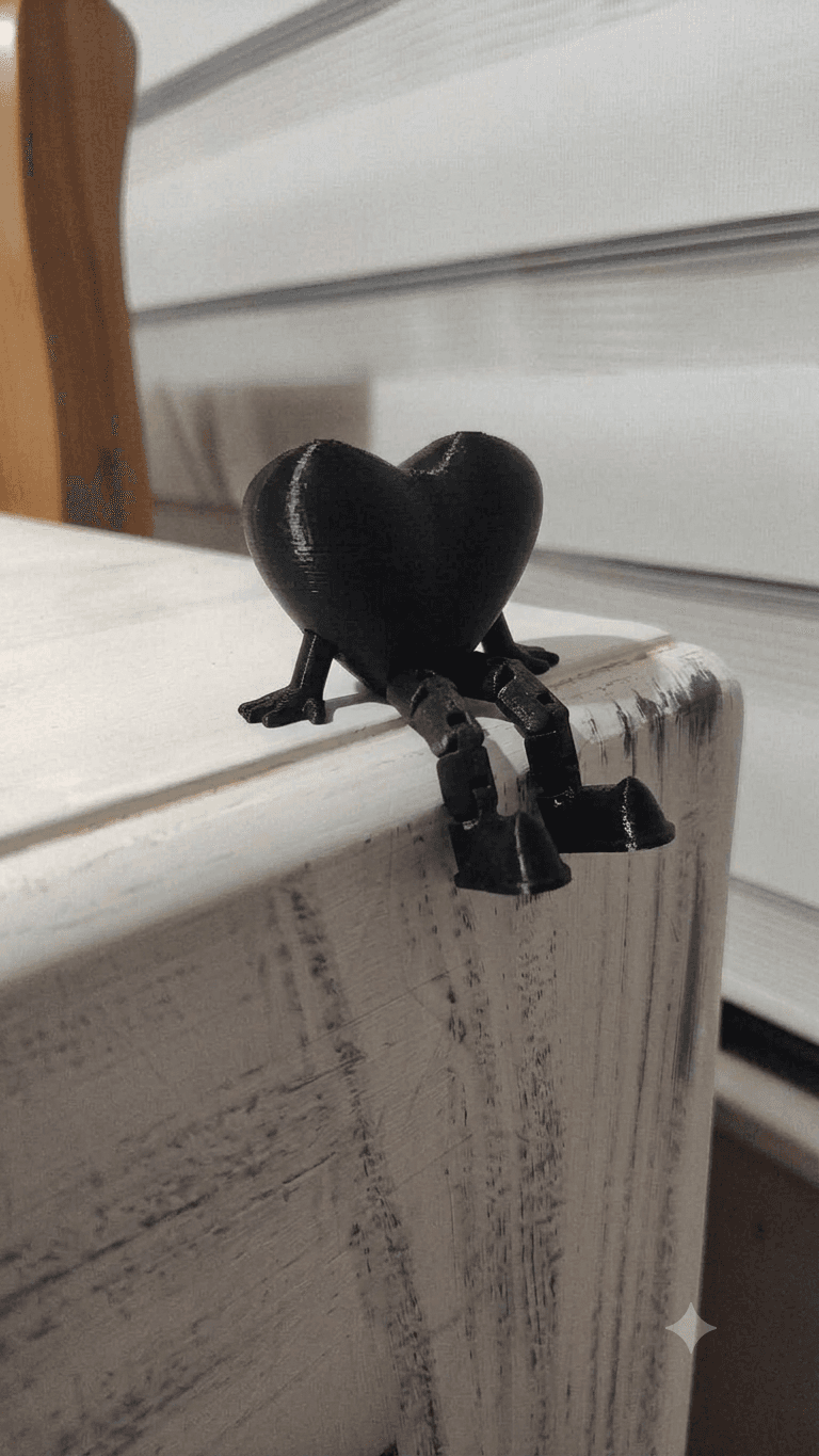 Corazón articulado 3D flexible