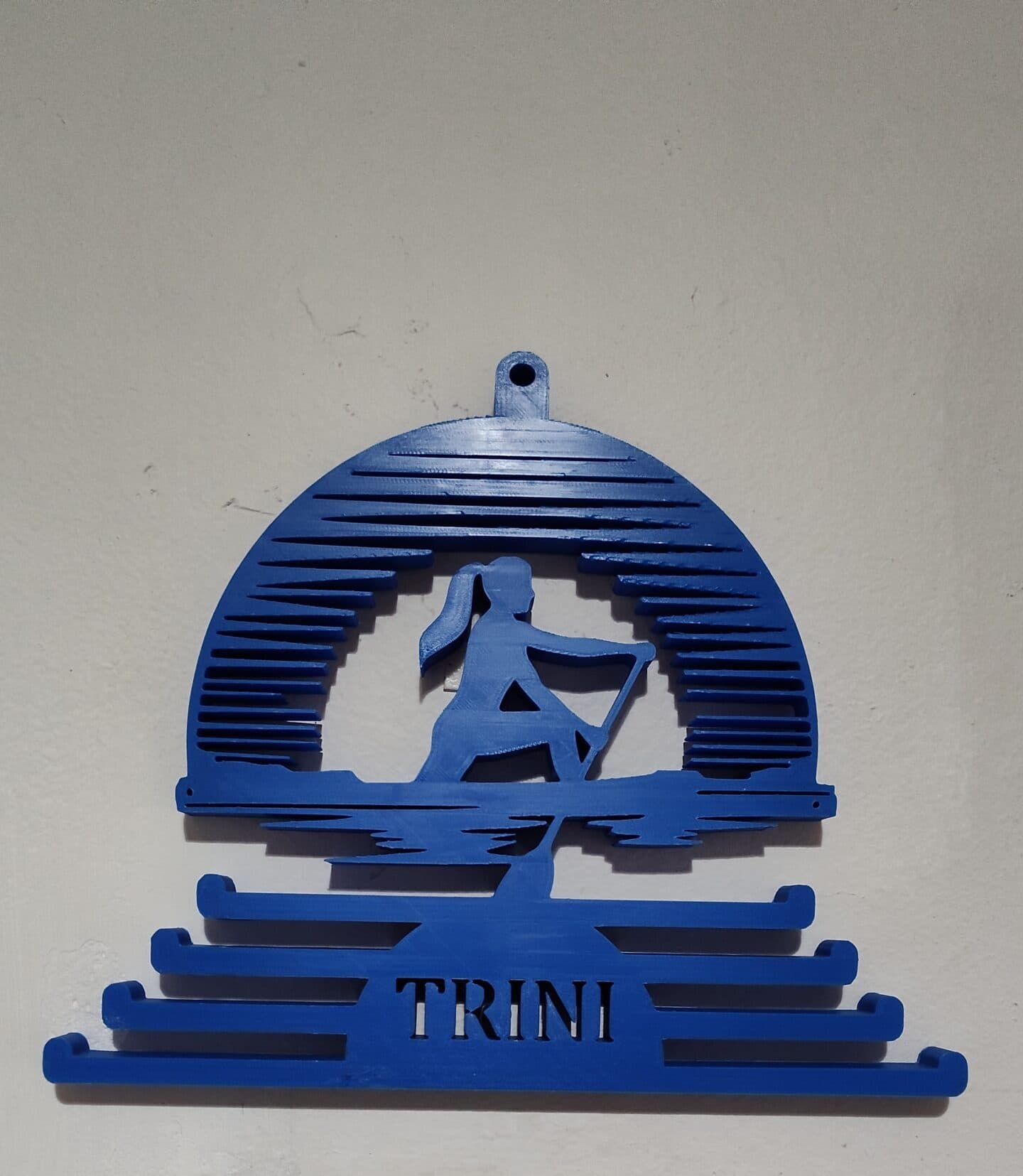 Porta medallas personalizado impreso en 3D