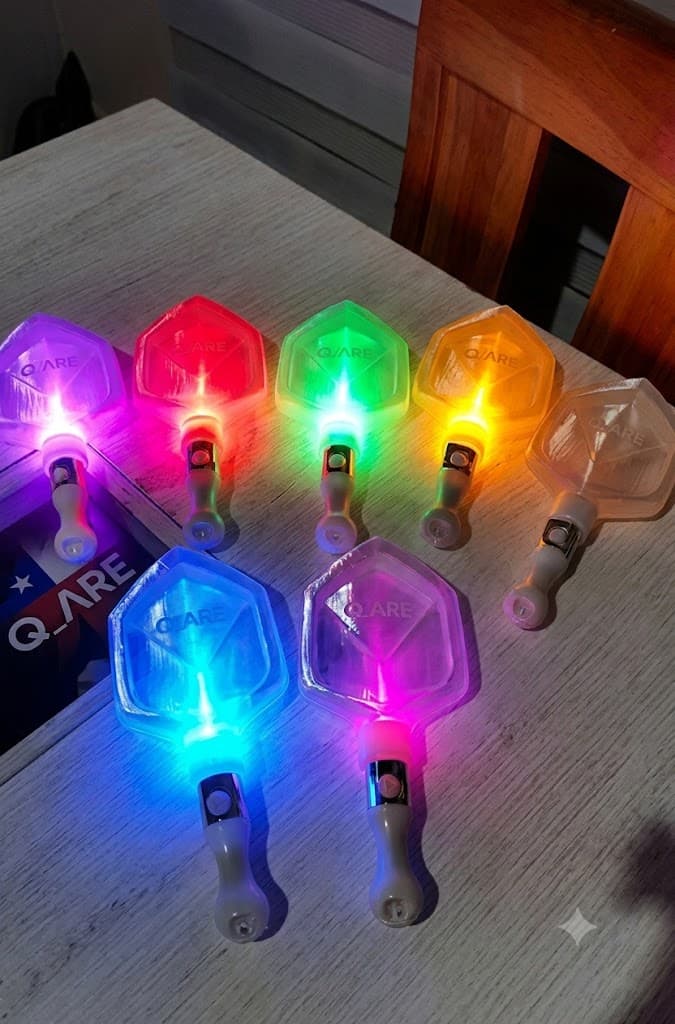 Lightstick fanmade Q are · varios colores