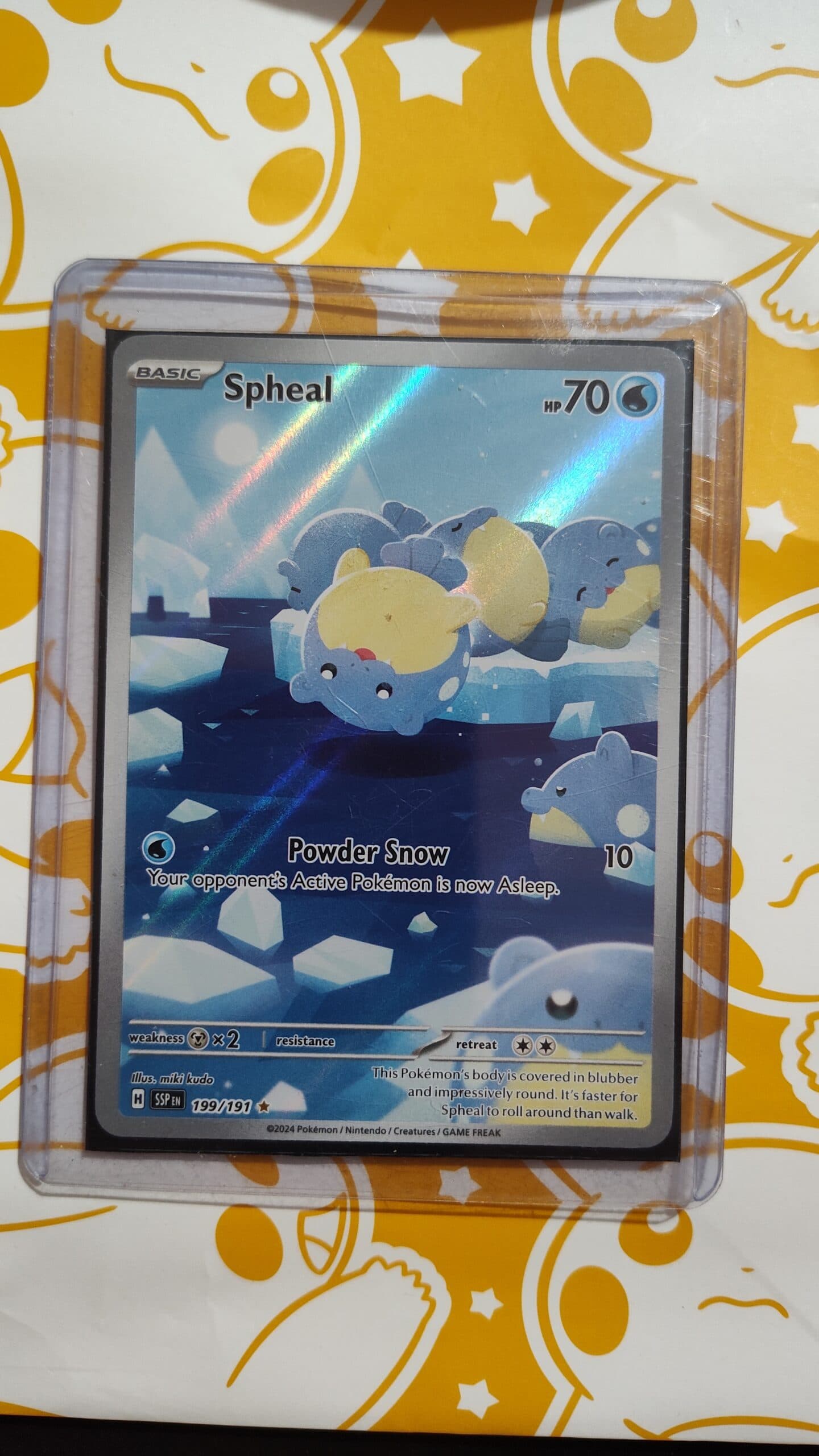 Spheal (Illustration Rare) – Surging Sparks #199/191