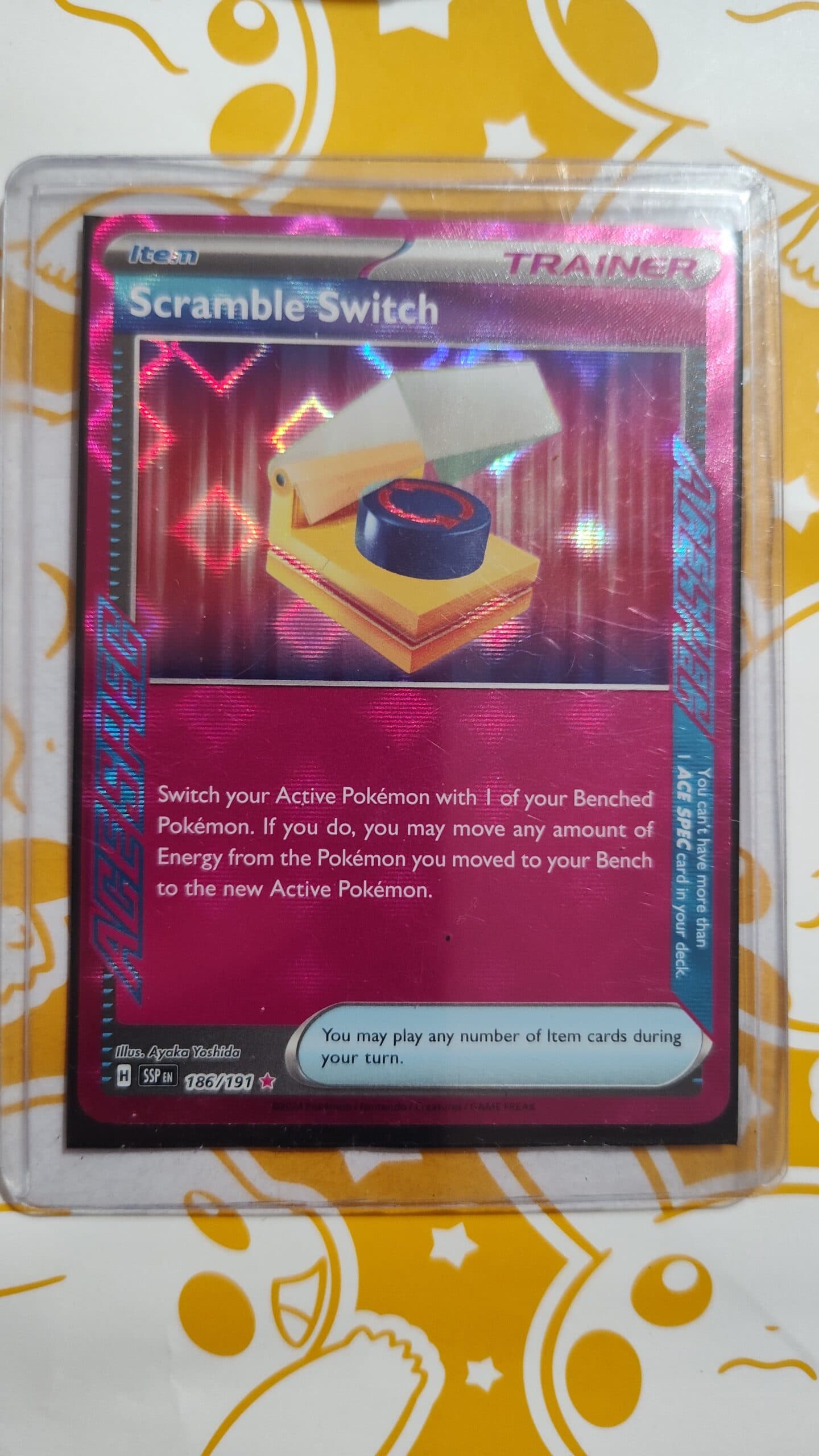 Scramble Switch (ACE SPEC) – Surging Sparks #186/191