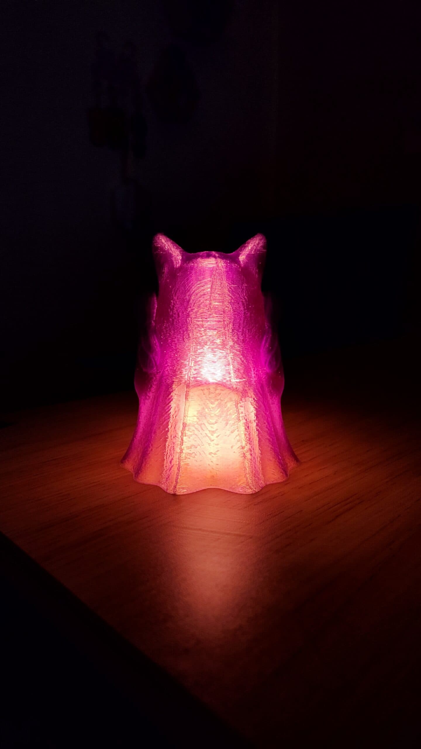 Lámpara decorativa mini - LED Gato-Fantasma Impreso en 3D halloween — foto 4